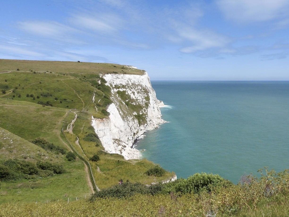 white cliffs of dover composition
